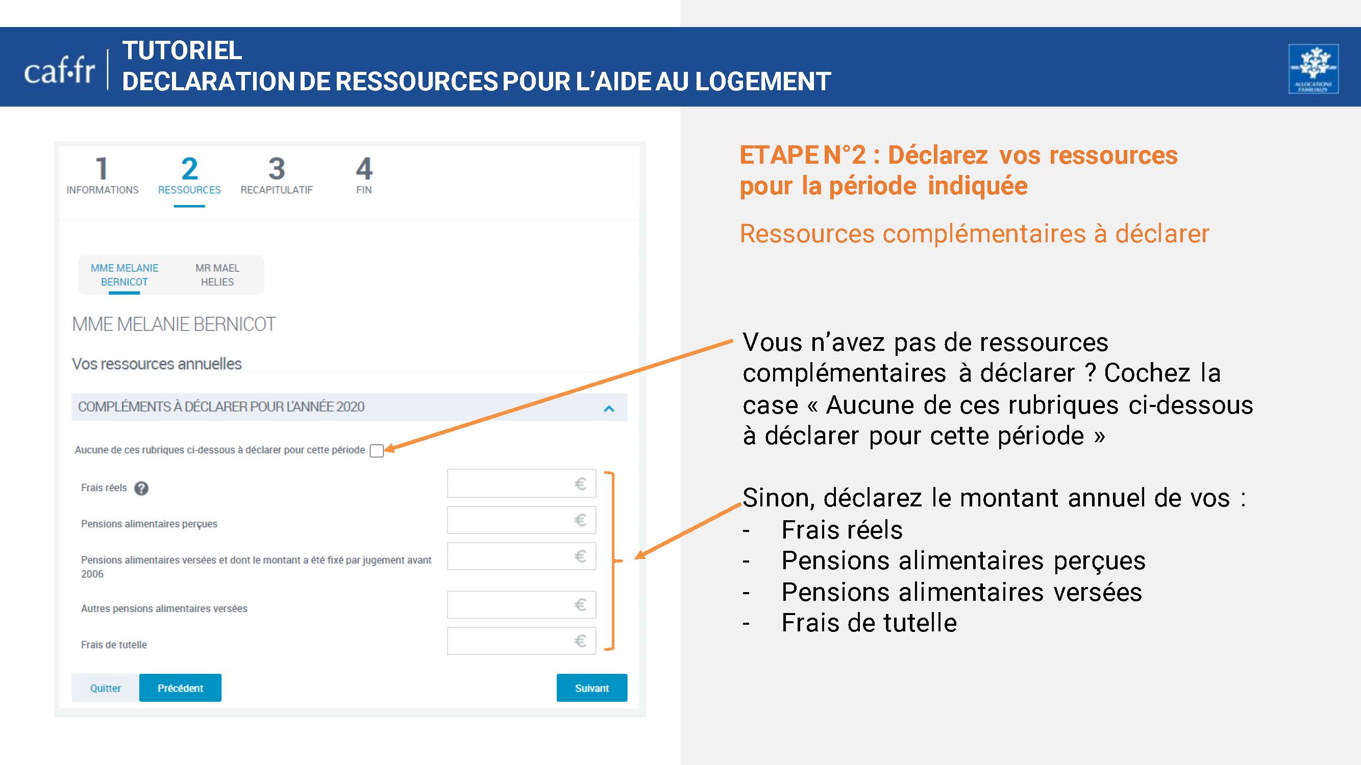 D Claration De Ressources Aide Personnelle Au Logement Bienvenue Sur