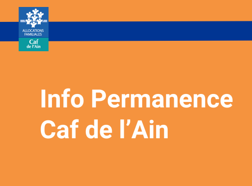 Info Permanence Caf de l'Ain
