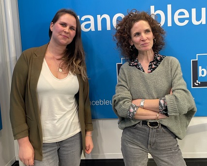 Deux femmes à l'émission de France Bleu 