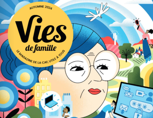 Découvrez la nouvelle formule du magazine Vies de Famille pour le numéro d'octobre !