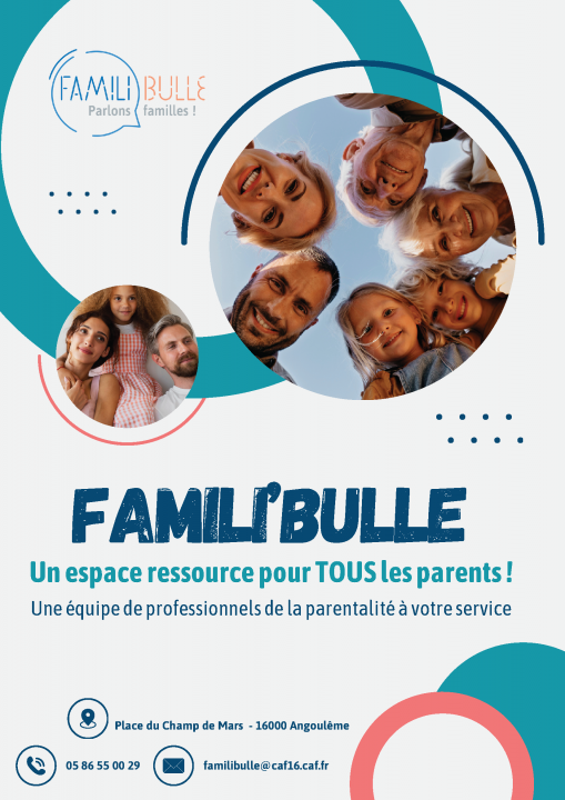 Visuel du flyer de présentation 