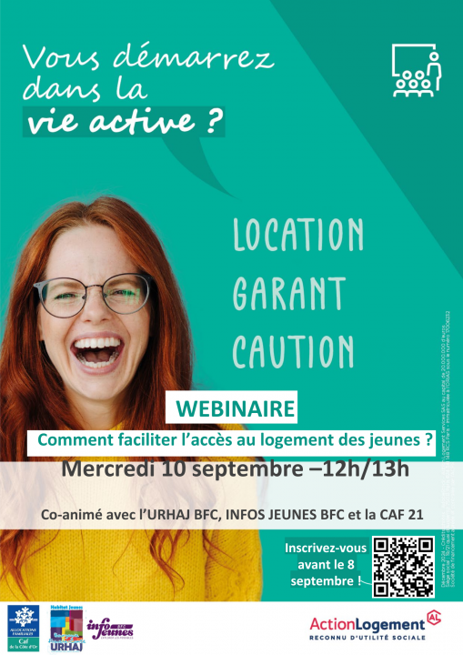 Affiche de présentation du webinaire