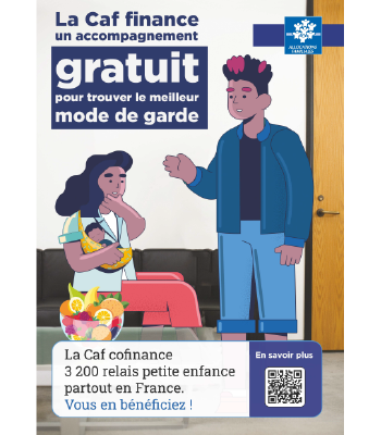 Affiche sur la caf finance cette structure