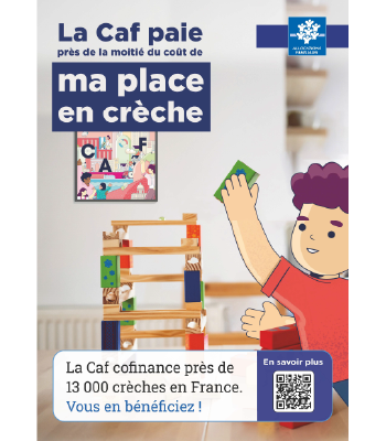 Affiche sur la caf finance cette structure