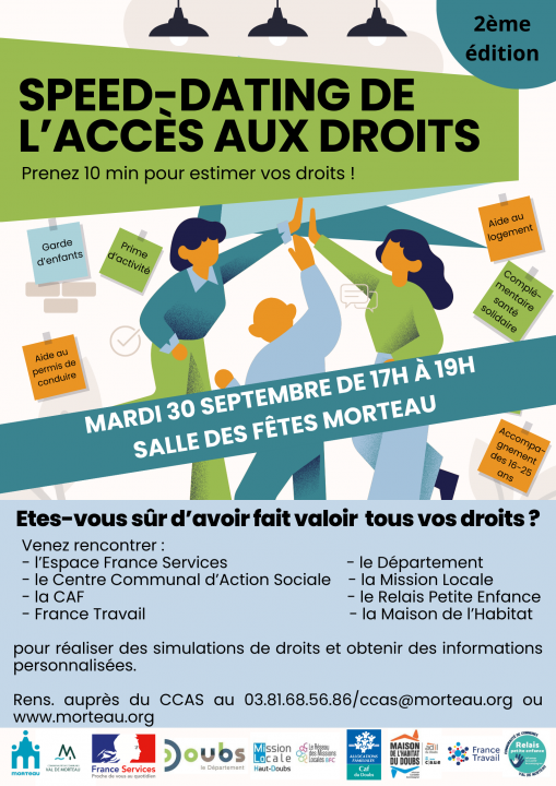 speed dating de l'accès aux droits