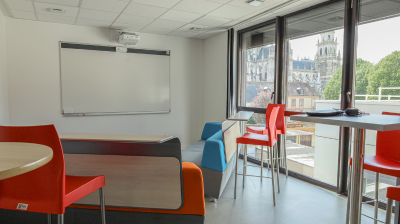 Salle de créativité de la Caf de l'Eure