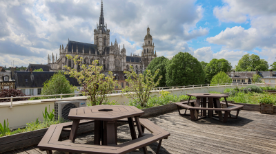 Toit-Terrasse de la Caf de l'Eure