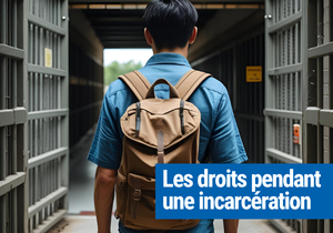 Les droits pendant une incarcération
