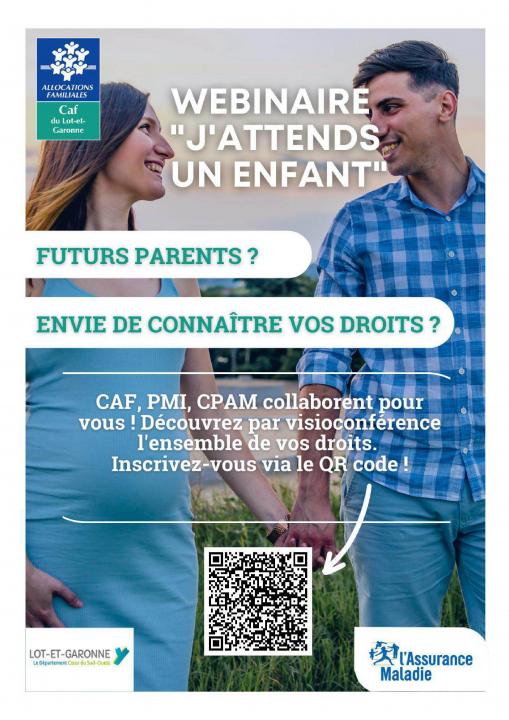 J-7: Webinaire “J’attends un enfant”