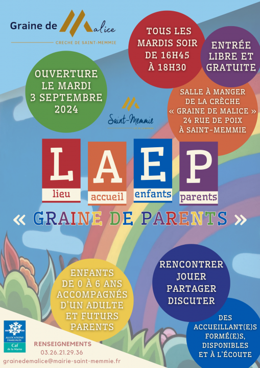 Affiche LAEP St Memmie