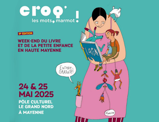 affiche festival croq les mots marmot