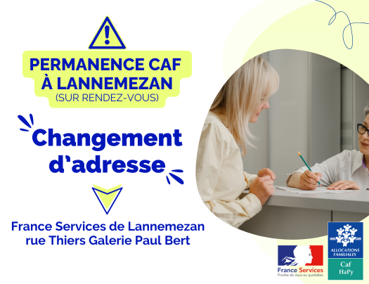 Changement d'adresse FS