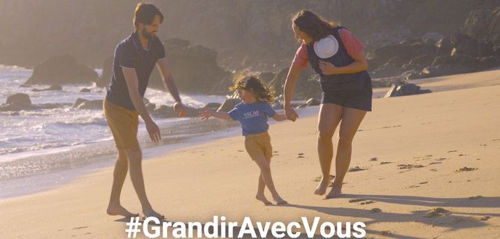 Visuel campagne #GrandirAvecVous