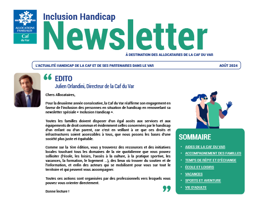 Une newsletter autour de l'inclusion handicap