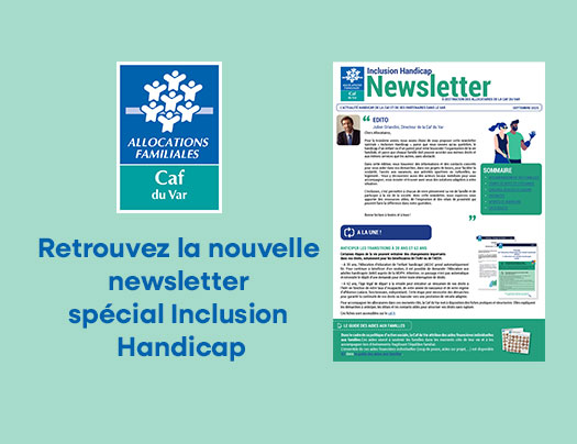 La 3ᵉ édition de la newsletter Inclusion handicap est en ligne