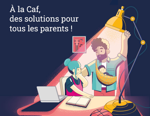 A la Caf, des solutions pour tous les parents !