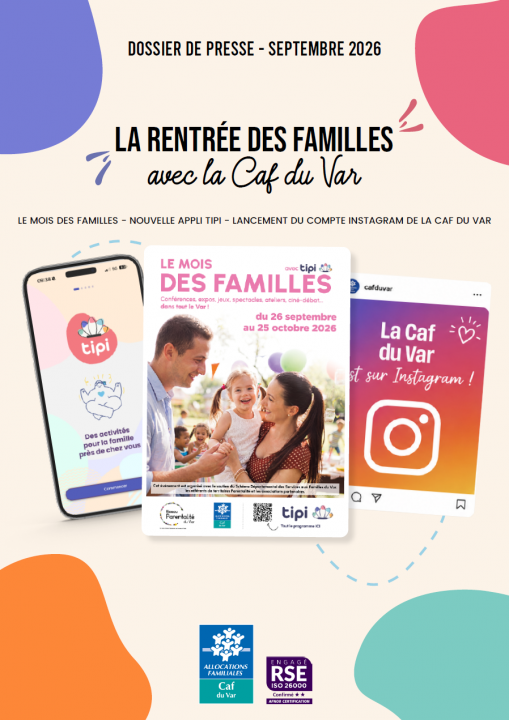 La rentrée des familles avec la Caf du Var