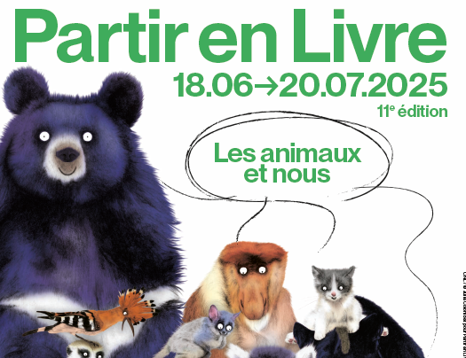 Partir en Livre 2025 : un été d’histoires et d’animaux pour petits et grands