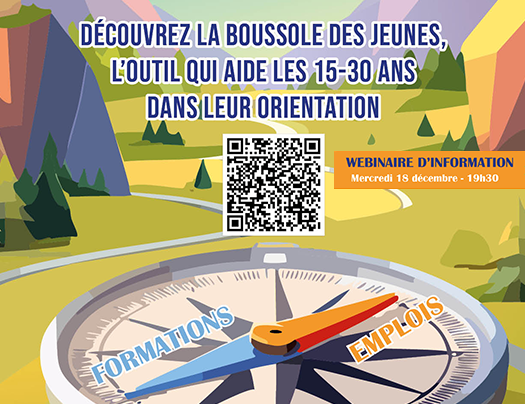 Webinaire Boussole des jeunes à destination des parents