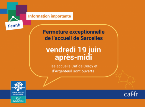 fermeture accueil