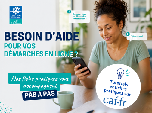 Besoin d'aide pour vos démarches en ligne ? Des fiches pratiques sont à votre disposition