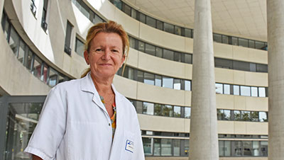La Pr. Christèle Gras Le Guen, pédiatre et cheffe du pôle femme-enfant-adolescent au CHU de Nantes.
