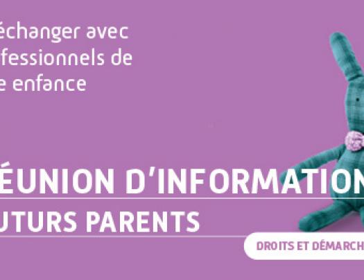 Réunion d'information collective pour les futurs parents