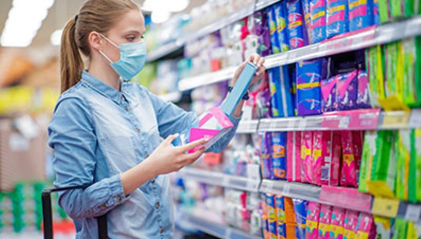 femmes protections périodiques