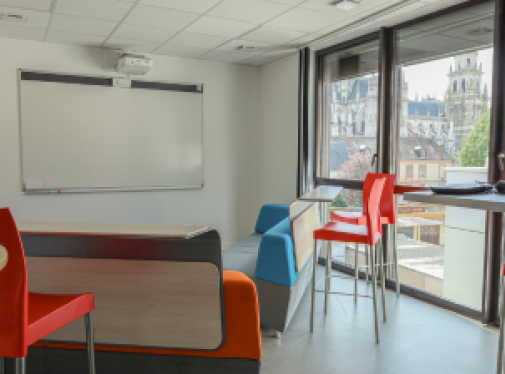 Salle de créativité de la Caf de l'Eure 