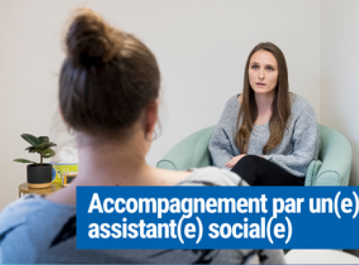 Accompagnement par une assistante sociale