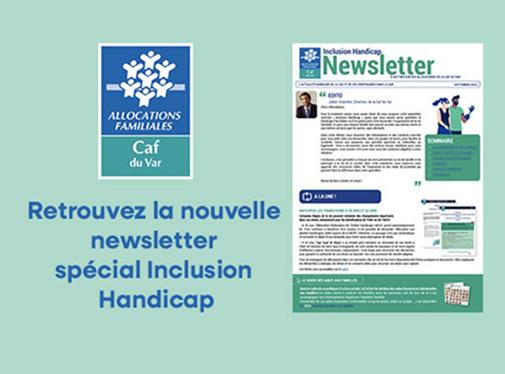 Une newsletter Handicap dédié 